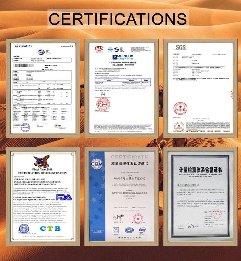 Certifications