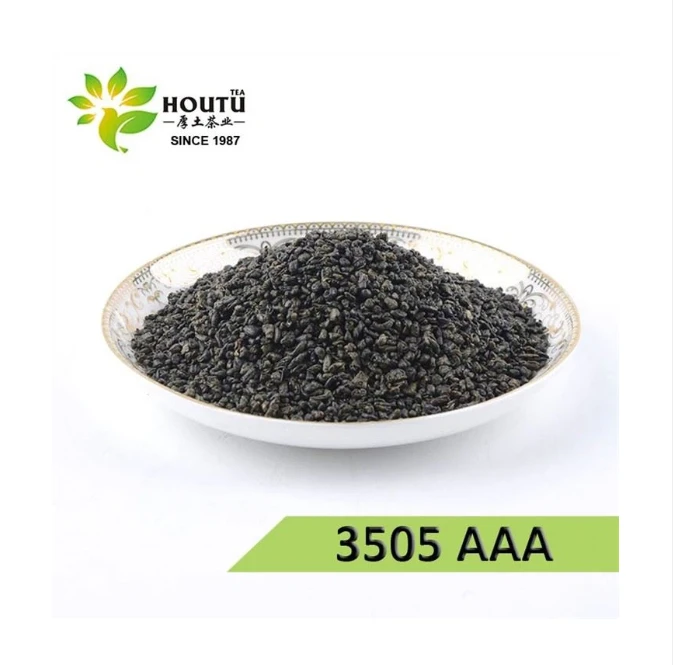Chinese Green Chinese Green Tea Gunpowder 3505 –famous quality Export to Europe Famous Mali Cheap Good Quality